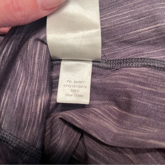 Patagonia Worn Wear W's Centered Crops Space Dye Forge Grey Size S - Picture 8 of 8